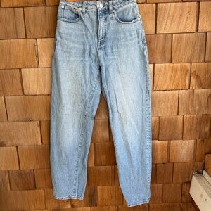 Madewell Curvy 90s straight Jeans